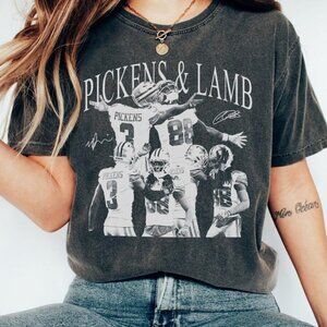 Ceedee Lamb and George Pickens Signature Vintage Shirt, Dallas Step Bros Tee